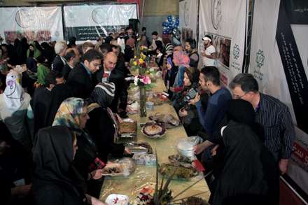 جشنواره غذا سازمان بازنشستگی شهرداری تهران