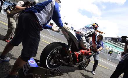 اماده شدن برای مسابقه