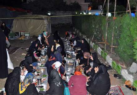 افطاری هیئت رزمندگان اسلامشهر