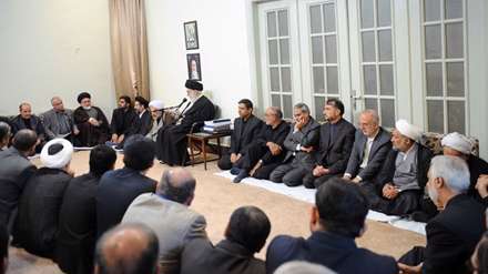 دیدارمسئولان ودست اندرکاران حج بارهبرانقلاب