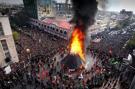 خیمه سوزی ظهر عاشورای حسینی