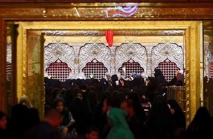 عزاداری ظهر تاسوعا در کربلای معلی