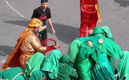 خیمه سوزی ظهر عاشورای حسینی