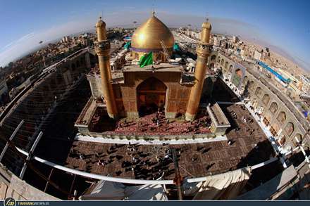 حرم مطهر حضرت علی ابن ابیطالب(ع)