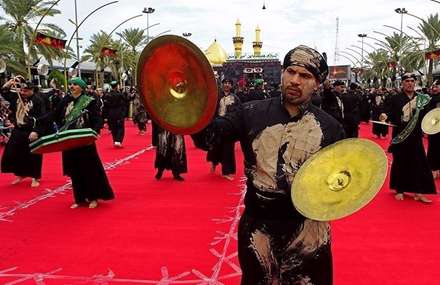 عزاداری ظهر تاسوعا در کربلای معلی