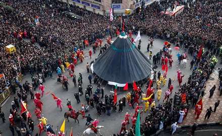 خیمه سوزی ظهر عاشورای حسینی