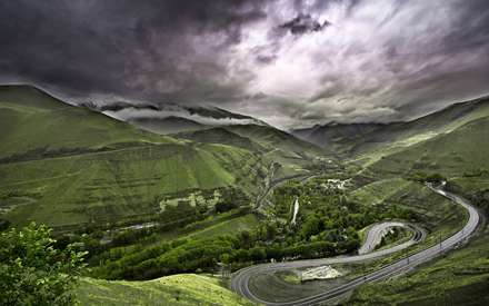 جاده کوهستانی