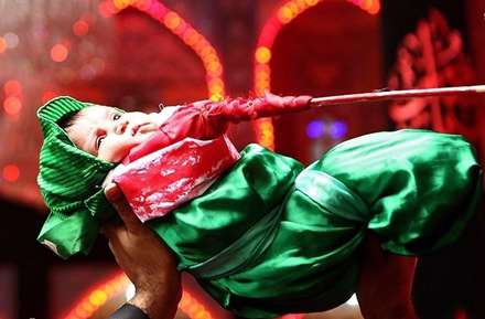 عزاداری ظهر تاسوعا در کربلای معلی