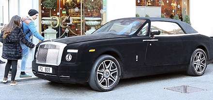 رولز رویس مخملی