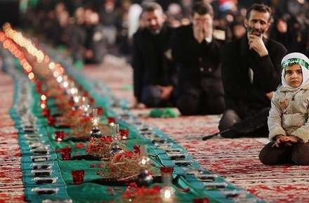 بزرگترین سفره‌ی نذری حضرت رقیه(س)