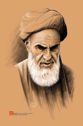 چهره امام خمینی(ره)