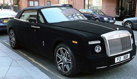 رولز رویس مخملی