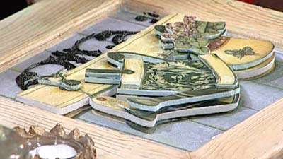 دکوپاژ برجسته یا سه بعدی