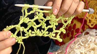 شال طرح شکوفه