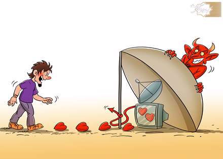 عشق های دروغین در شبکه های ماهواره ای