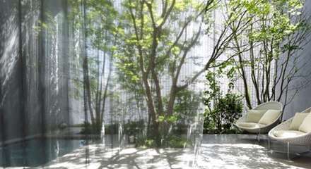 معماری بسیار جالب حیاط