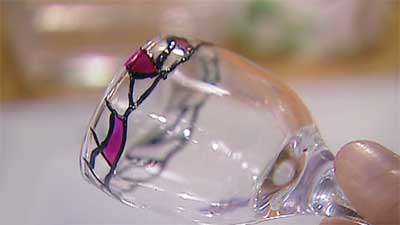 نقاشی روی شیشه