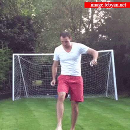 پدری که بیش از حد کارتون فوتبالیست هارو دیده بود