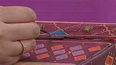 نقاشی روی چرم (2)