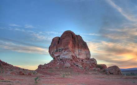 تصویری از یک تخته سنگ