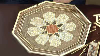 خاتم کاری سینی (5)