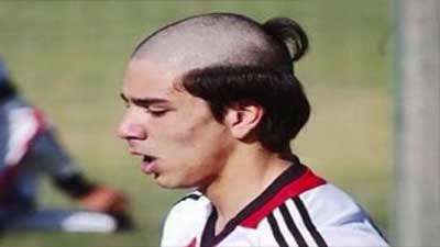 مسخره ترین مدل های موی فوتبالیستها