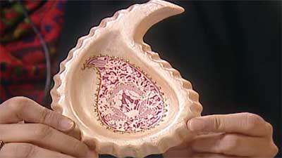 دکوپاژ روی سفال