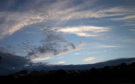 آسمان ابری