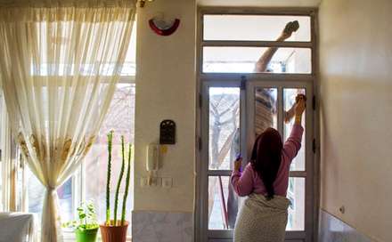 سنت کهن خانه تکانی در آستانه نوروز