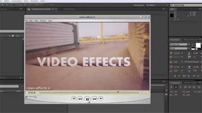 آموزش بعضی از تکنیک های افتر افکت (۲)