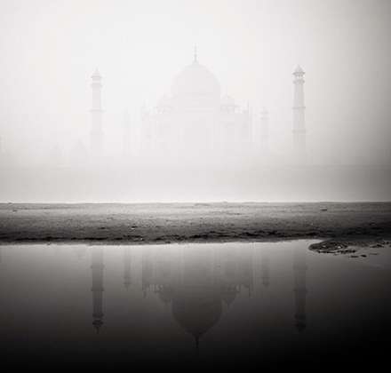 عکس های سیاه و سفید بسیار زیبا از تاج محل