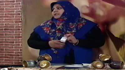 چسباندن عکس روی پایه کار