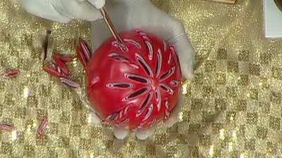 حکاکی روی شمع