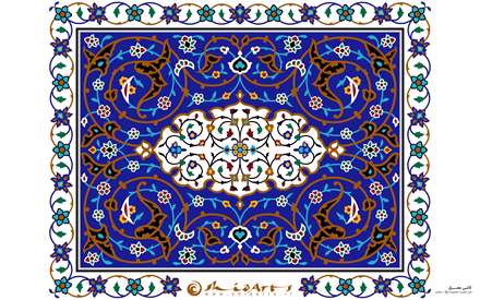 کاشی معرق/حرم حضرت معصومه(س)