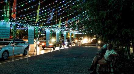 نیمه شعبان در کوچه‌ پس کوچه‌های تهران