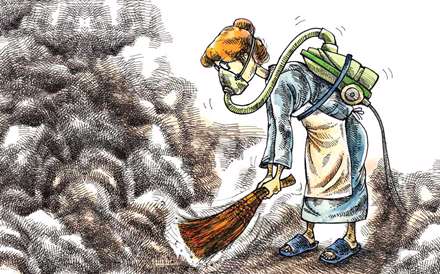 مادر و کارهای خانه