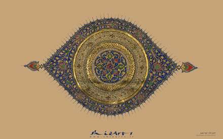 تذهیب قران/شیوه تیموری