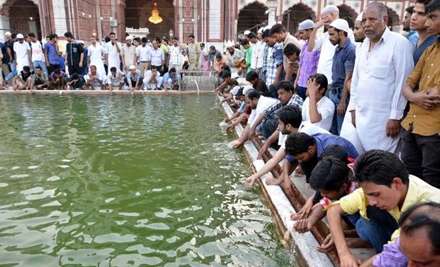 سفره افطاری در هند