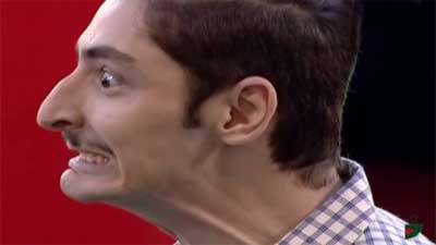 مسابقه اگه میتونی نخند در خندوانه