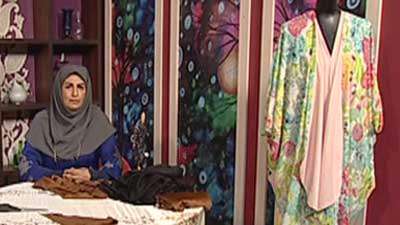 مانتوی عبایی _ خانم بلالی