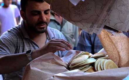 قطایف ،شیرینی ویژه ماه رمضان در غزه