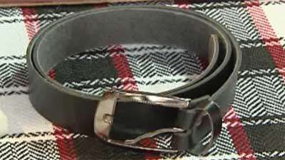 کمربند چرم