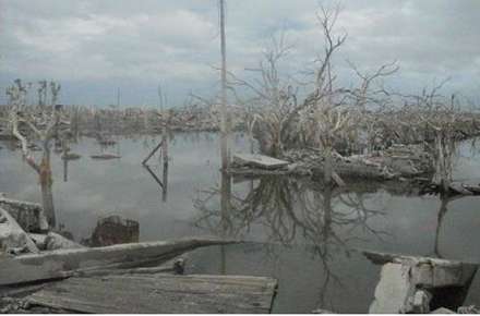 شهر گمشده در زیر آب