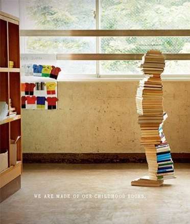 کودک های ساخته شده با کتاب
