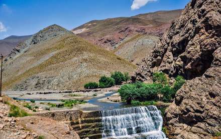 زندگی عشایری در منطقه ییلاقی زرد گله