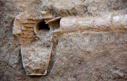 کشف تاسیسات آبرسانی تاریخی در بروجرد‎