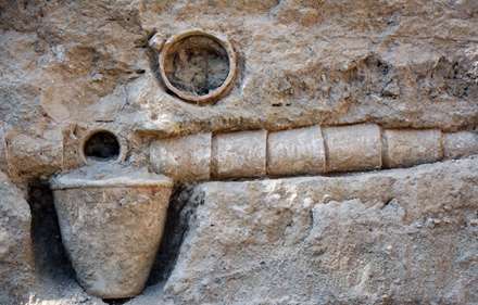 کشف تاسیسات آبرسانی تاریخی در بروجرد‎