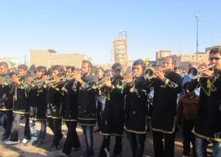 چاووش عزا در آران وبیدگل