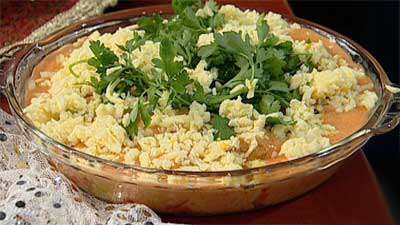 گراتن سیب زمینی و کدو