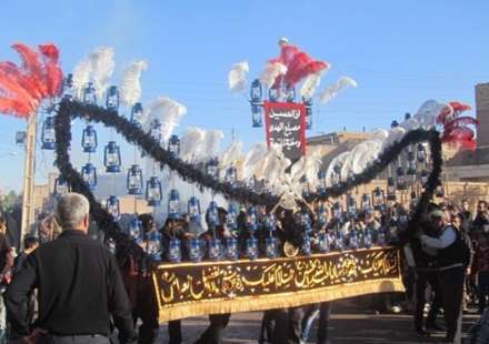 چاووش عزا در آران وبیدگل